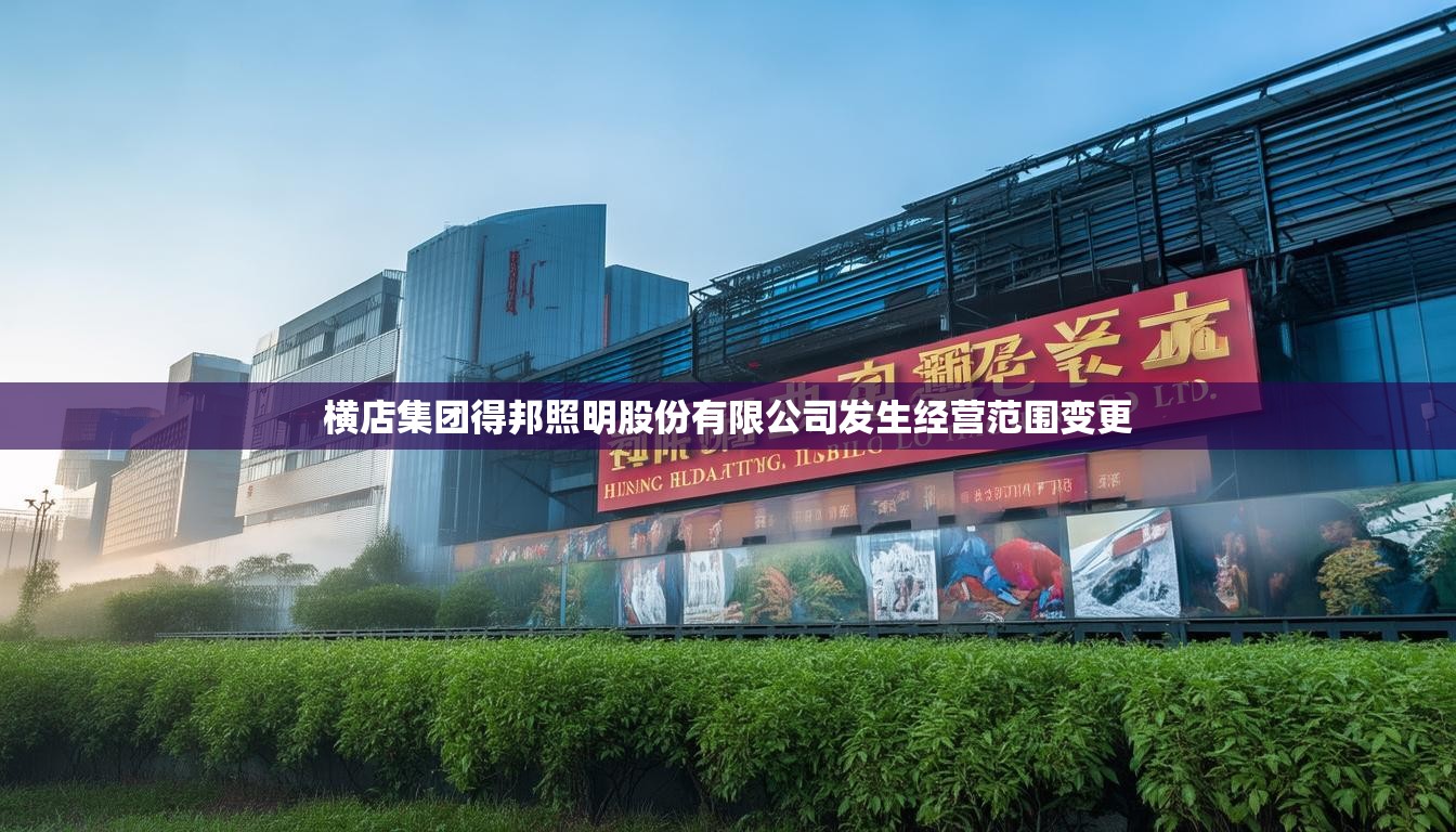 横店集团得邦照明股份有限公司发生经营范围变更