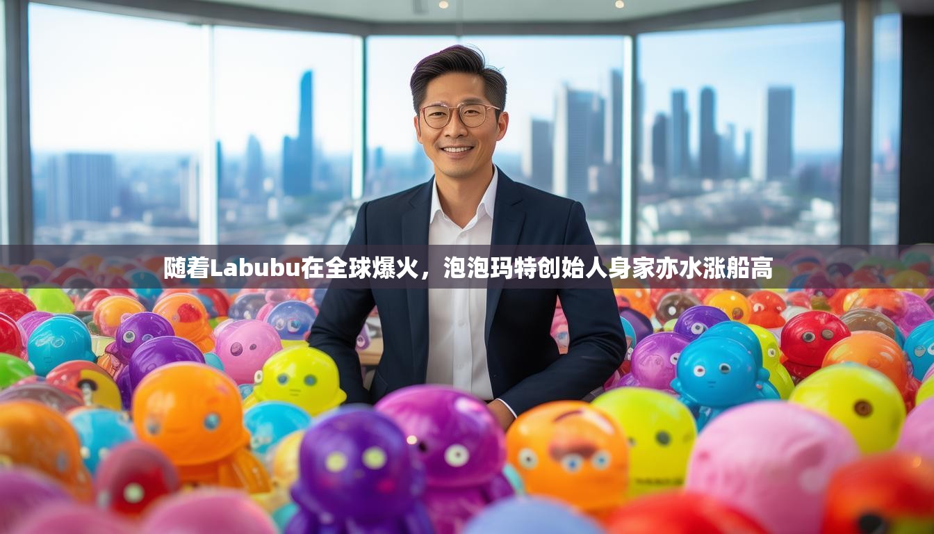 随着Labubu在全球爆火，泡泡玛特创始人身家亦水涨船高