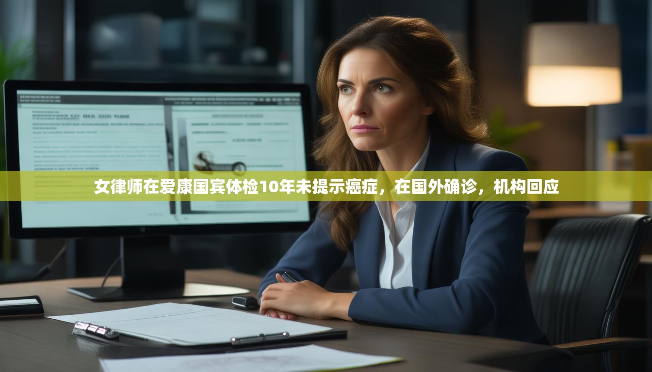 女律师在爱康国宾体检10年未提示癌症，在国外确诊，机构回应