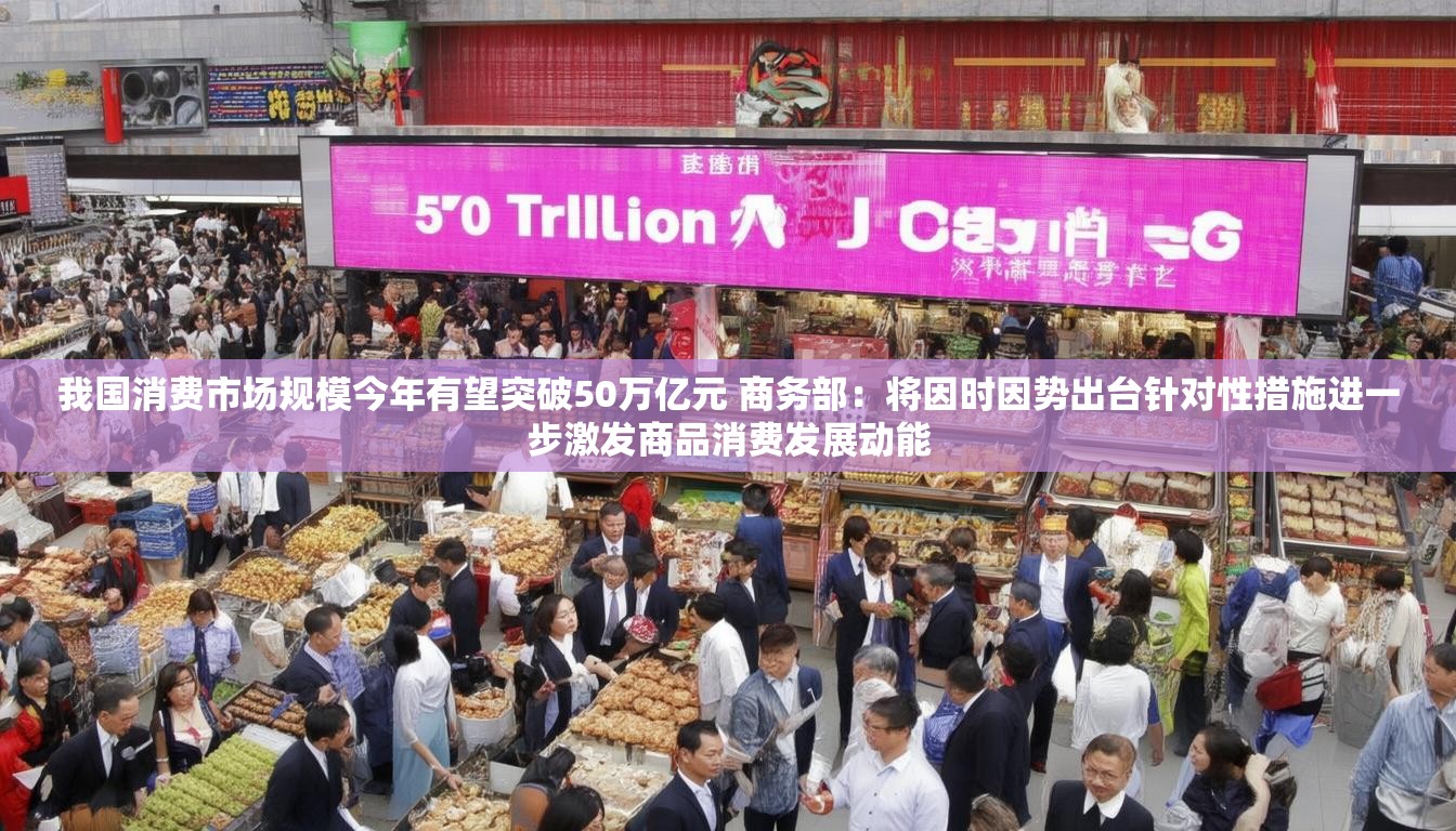 我国消费市场规模今年有望突破50万亿元 商务部：将因时因势出台针对性措施进一步激发商品消费发展动能
